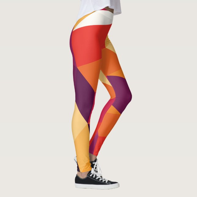 Chill Vibe Pattern Leggings (Right)