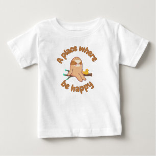 Chill Vibes: Sloth Life Goals! Baby T-Shirt