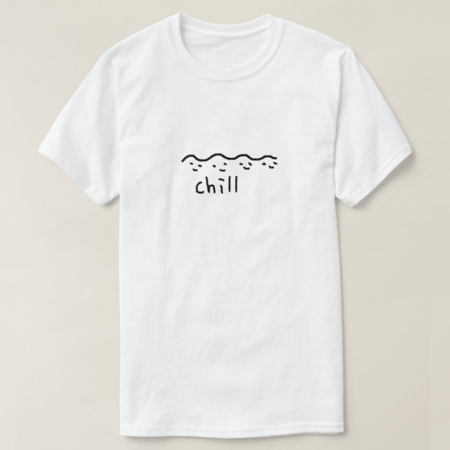 chill wave T-Shirt (Design Front)