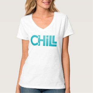 Chill Zen Minimalist Graphic Tee Meditation Yoga