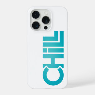 Chill Zen Minimalist Graphic Tee   Meditation Yoga iPhone 15 Pro Case