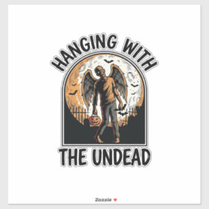 Chill Zombie Shirt Vintage Halloween Graphic_1