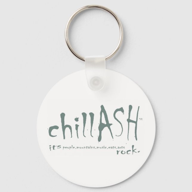 chillASH keychain (Front)