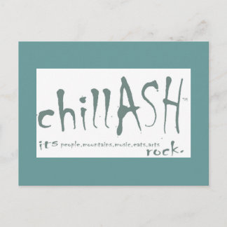 chillASH postcard