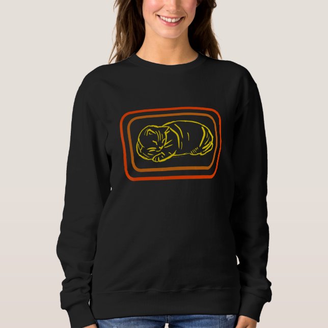 Chilled Cat Sweatshirt (Front)