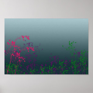 chilled out garden poster