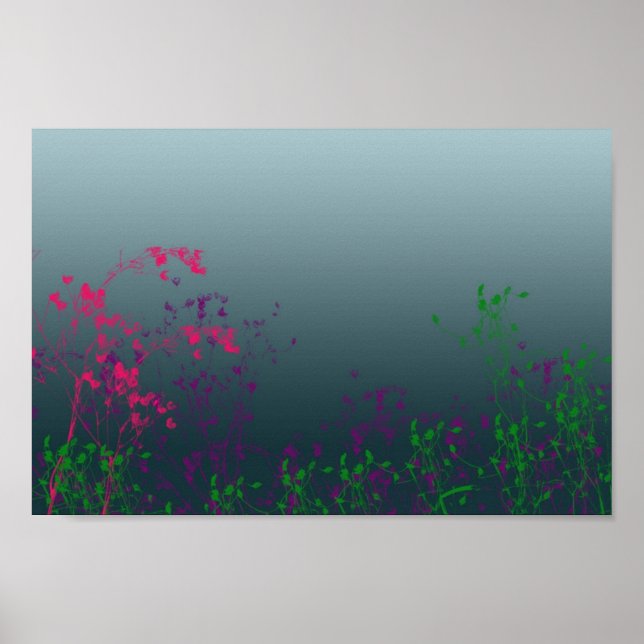 chilled out garden poster (Front)