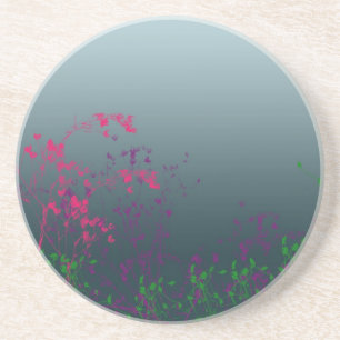 chilled out garden sandstone coaster