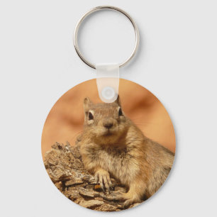 Chilled Out Ground Squirrel Key Ring