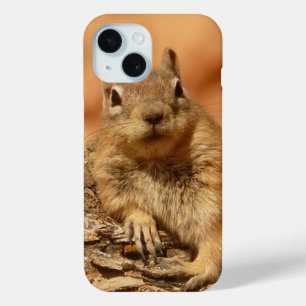 Chilled Out Ground Squirrel Photo iPhone 15 Case