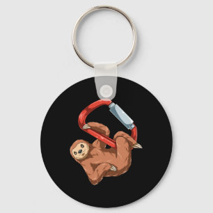 Chilled Sloth - Bouldering And Rock Climbing Gift Key Ring