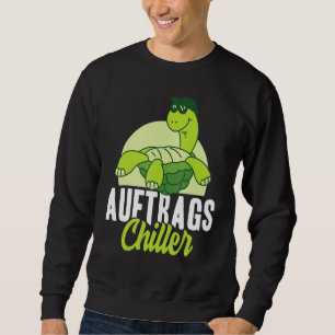 Chiller Relax Turtle Critter Cool Sweatshirt