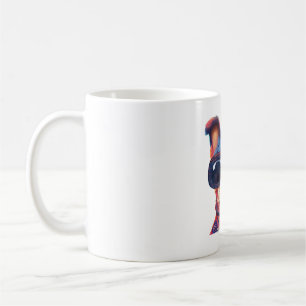 Chillhuahua Bohemian Style Chihuaha With Sunglasse Coffee Mug