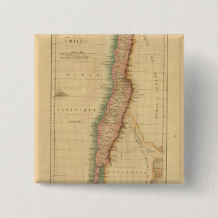 Chilli 15 Cm Square Badge