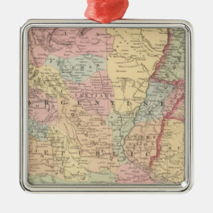 Chilli, Argentine Republic, Paraguay, and Uruguay Metal Tree Decoration