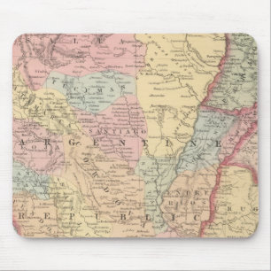 Chilli, Argentine Republic, Paraguay, and Uruguay Mouse Mat