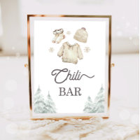 Chilli Bar Food Winter Baby It's Cold Outside