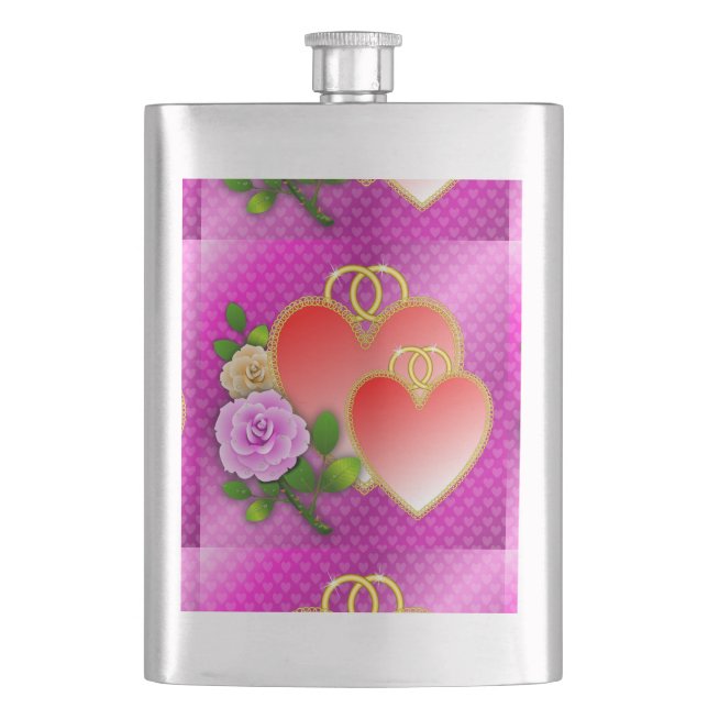 Chilli Bowl Hip Flask (Front)