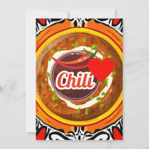 Chilli Bowl Holiday Card