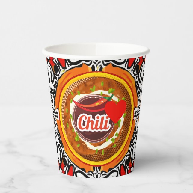 Chilli Bowl Paper Cups (Left)