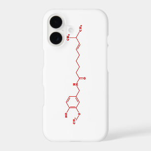 Chilli Capsaicin Molecular Chemical Formula