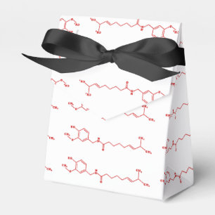 Chilli Capsaicin Molecular Chemical Formula Favour Box