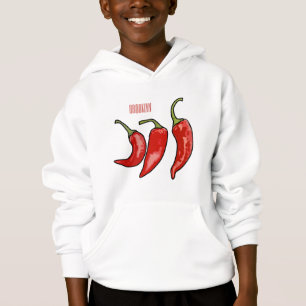 Chilli cartoon illustration 