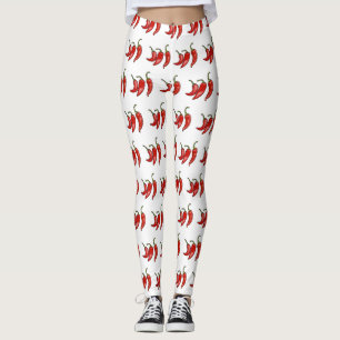 Chilli cartoon illustration  leggings
