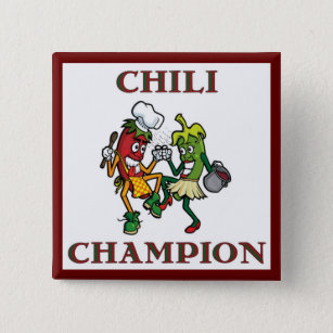 Chilli Champion Dancing Chilis Button