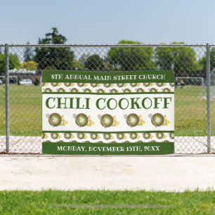 Chilli Chilli Soup Cookoff Competition Supper Food Banner