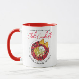 Chilli Chilli Soup Cookoff Competition Supper Food Mug