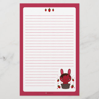Chilli Chocolate Truffle Bunny Stationery