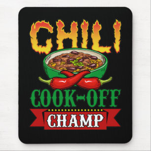 Chilli Cook Off Champ Competition Winner Mouse Mat