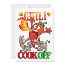 Chilli Cook Off Invitation