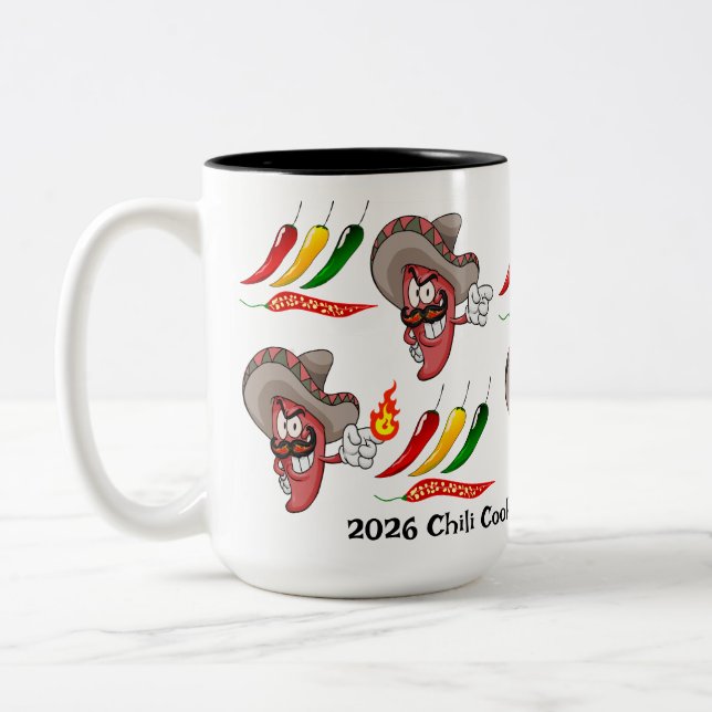 Chilli cook-off mug (Left)