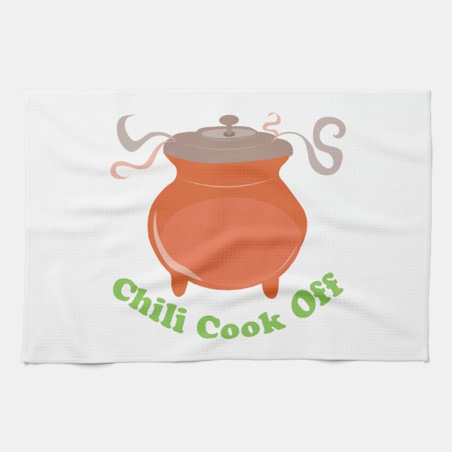 Chilli Cook Off Tea Towel (Horizontal)
