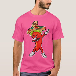 Chilli Dabbing Pepper Mexican Hot Jalapeno Dab T-Shirt