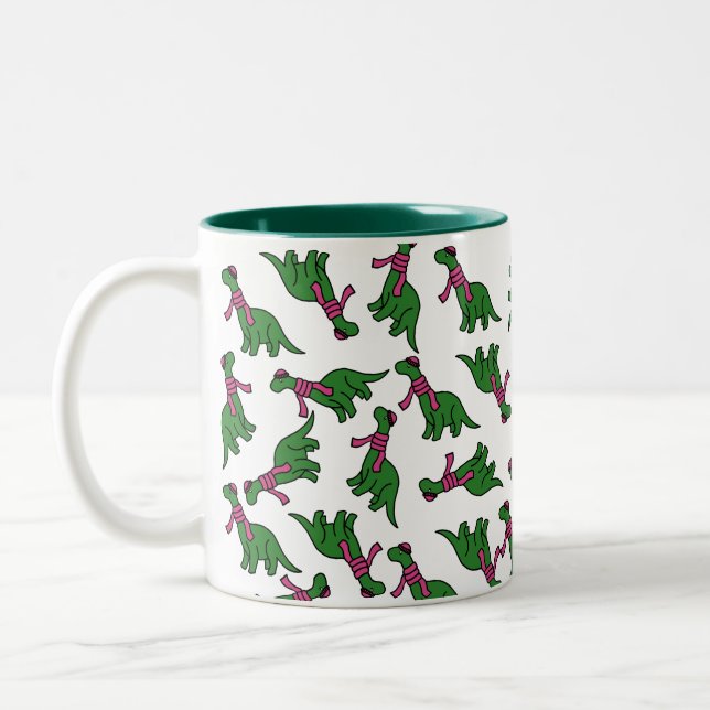 Chilli dinosaurs mug (Left)