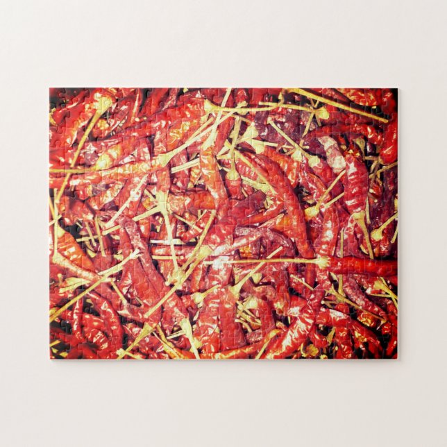 chilli dried jigsaw puzzle (Horizontal)