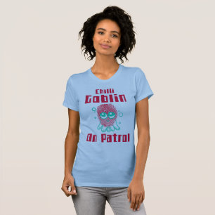 Chilli Goblin On Patrol Curry Lover T-Shirt