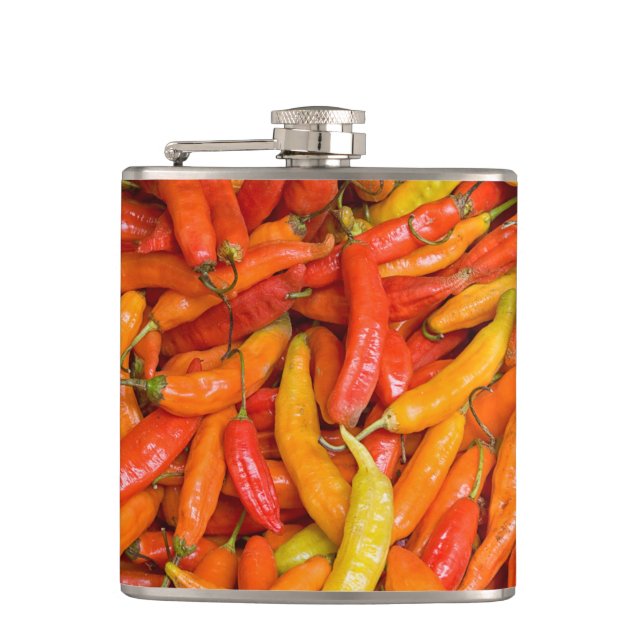Chilli Hip Flask (Front)