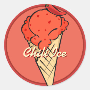 Chilli Icecream Sticker