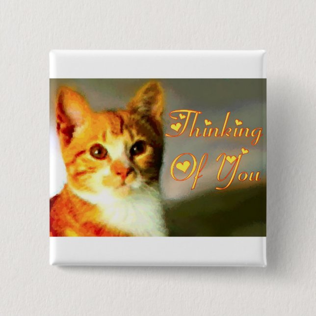 Chilli in Love 15 Cm Square Badge (Front)