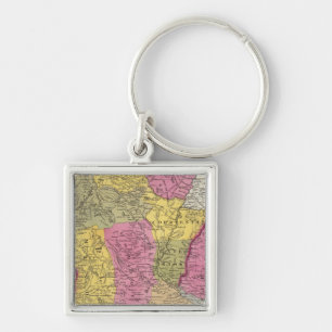 Chilli, La Plata And Uruguay Key Ring