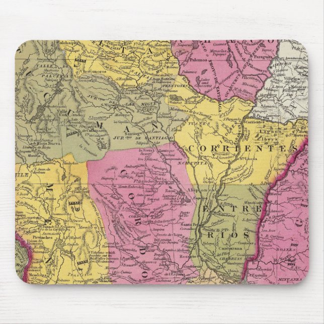 Chilli, La Plata And Uruguay Mouse Mat (Front)