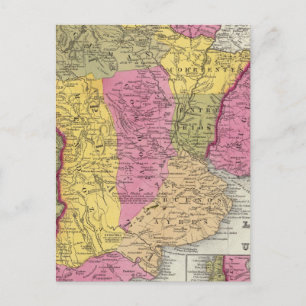 Chilli, La Plata And Uruguay Postcard