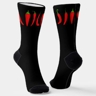 Chilli Lover Spicy Red Chillies Socks