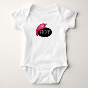 Chilli pepper baby bodysuit