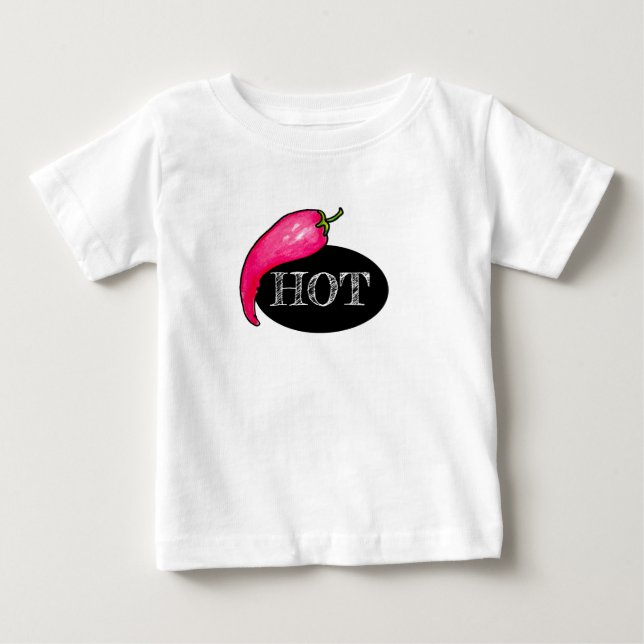 Chilli pepper baby T-Shirt (Front)