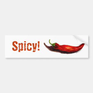 Chilli Pepper Bumper Sticker #2